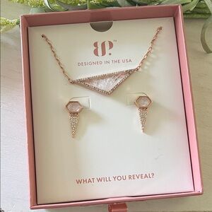 Bomb Party Simply sets “the Emerson set” earrings and necklace